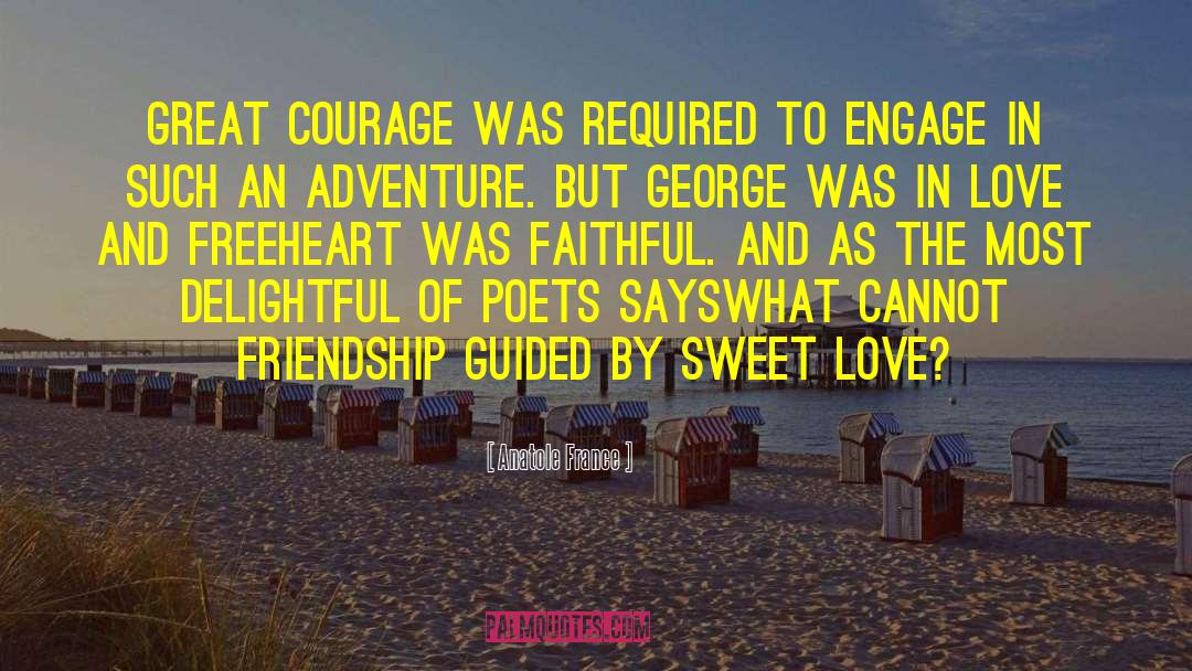 St George quotes by Anatole France