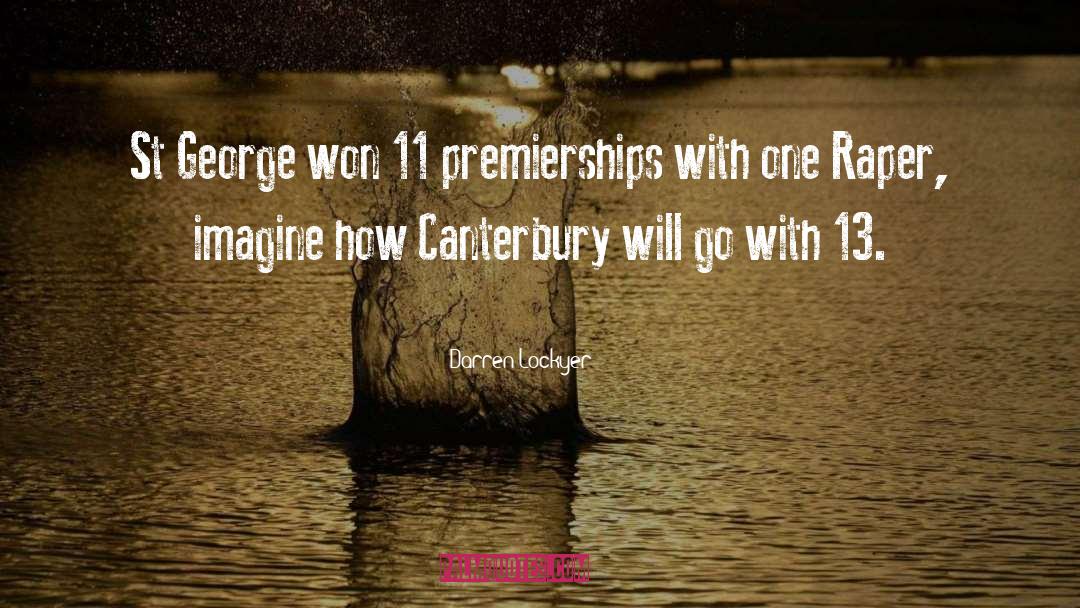 St George quotes by Darren Lockyer