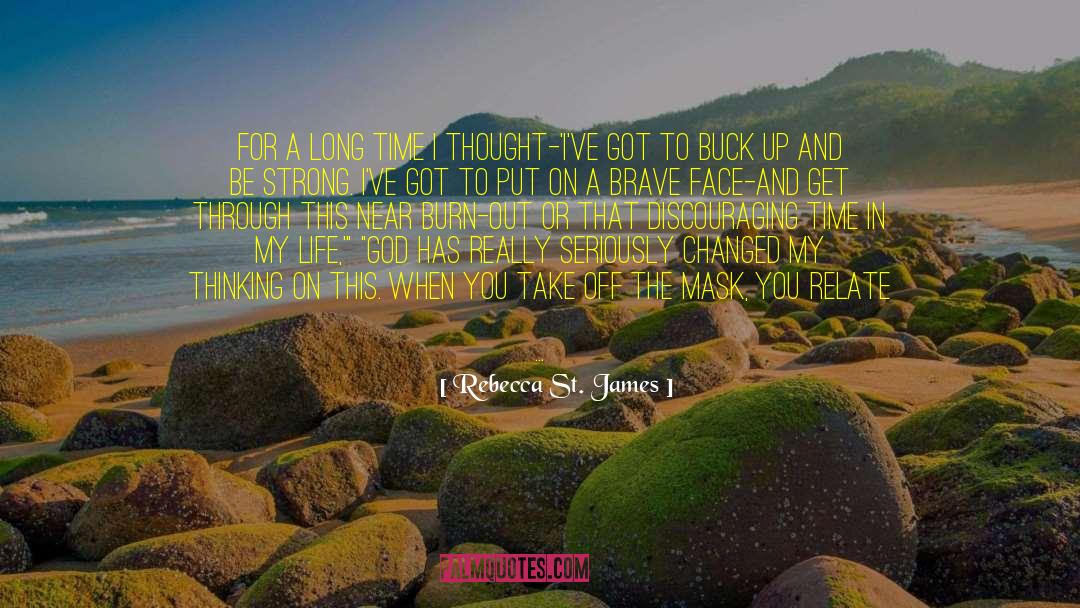 St James quotes by Rebecca St. James