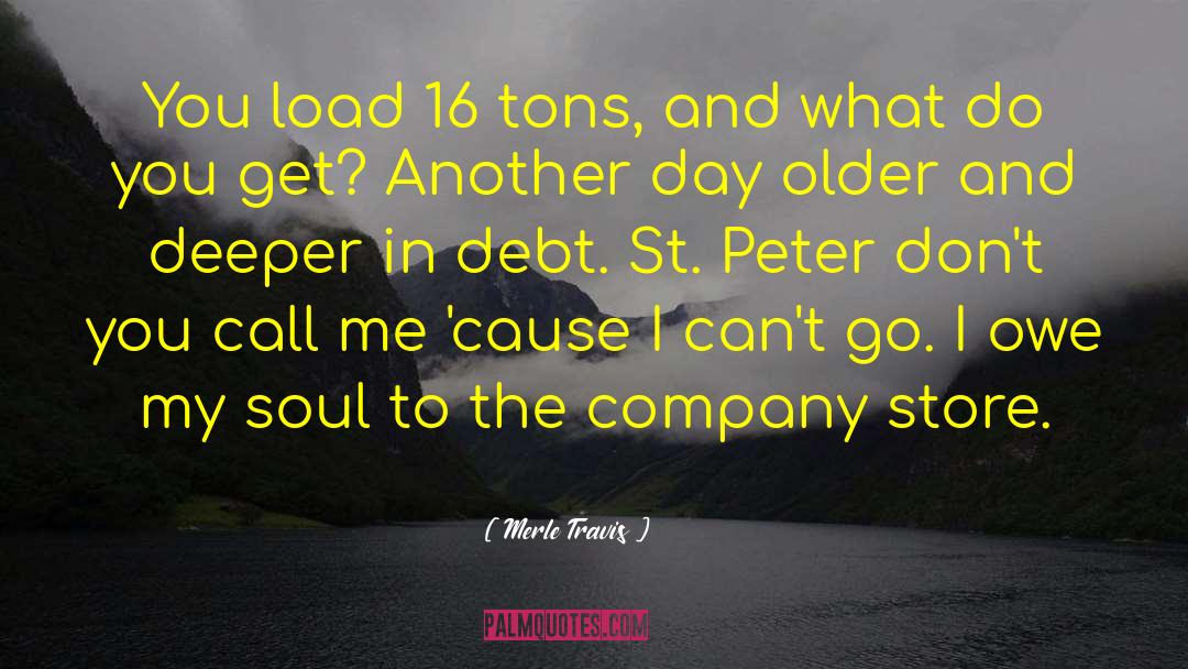 St Peter quotes by Merle Travis