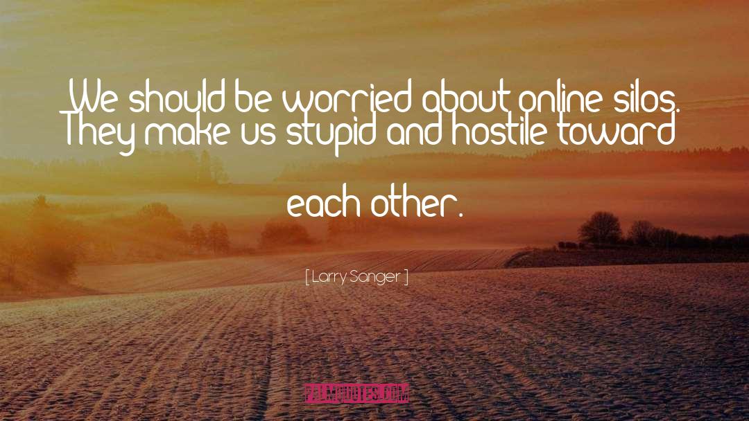 St R N Losu Online quotes by Larry Sanger