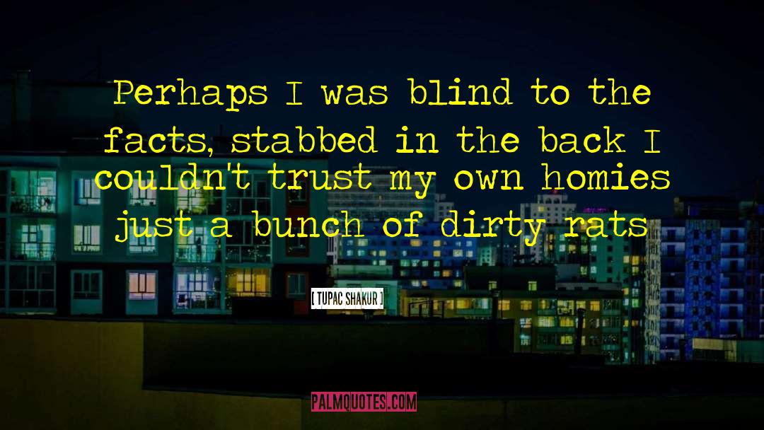 Stabbed In The Back quotes by Tupac Shakur