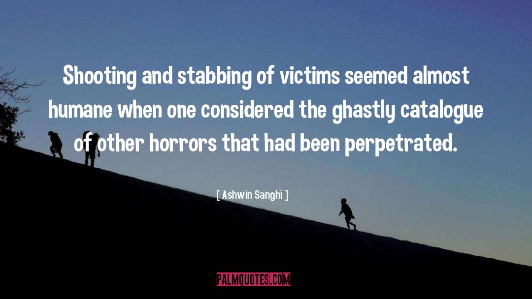 Stabbing quotes by Ashwin Sanghi