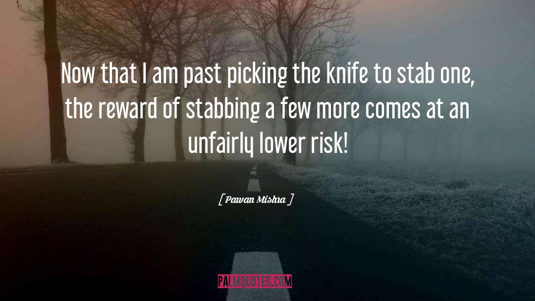 Stabbing quotes by Pawan Mishra