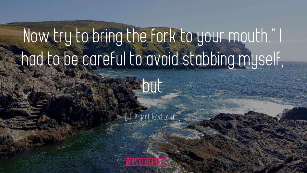 Stabbing quotes by J. Bryant Neville Jr.