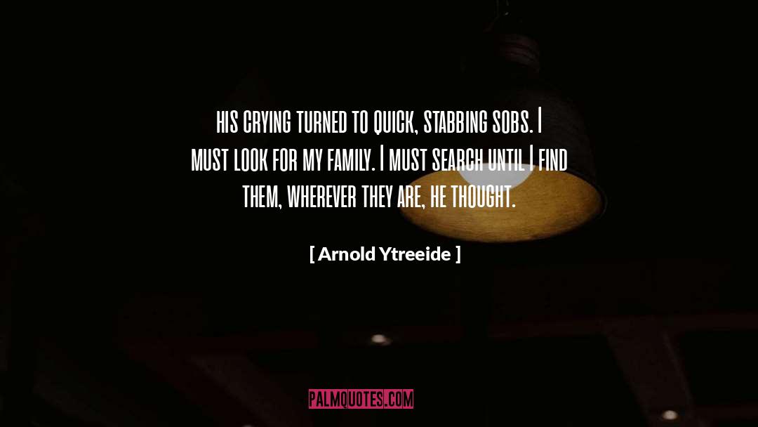 Stabbing quotes by Arnold Ytreeide