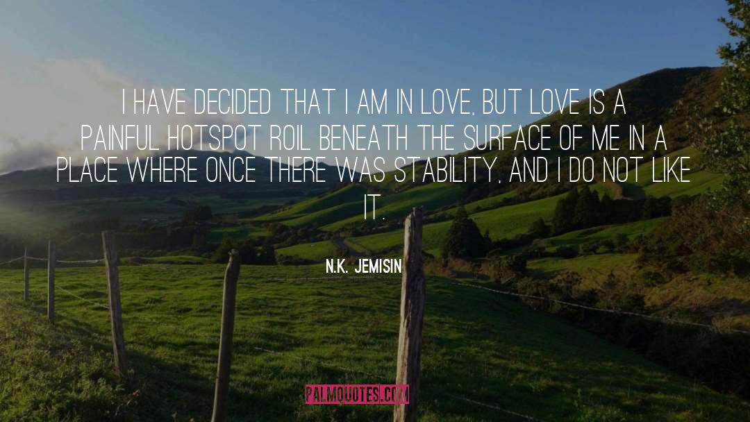 Stability quotes by N.K. Jemisin