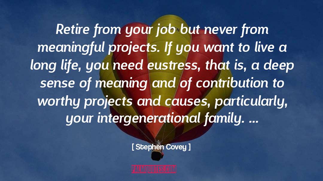 Stable Life quotes by Stephen Covey