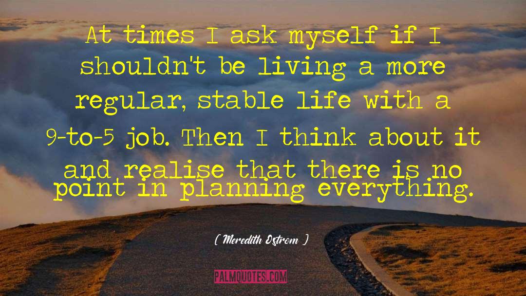 Stable Life quotes by Meredith Ostrom