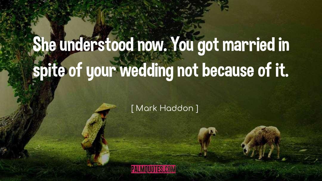 Staffaroni Mark quotes by Mark Haddon