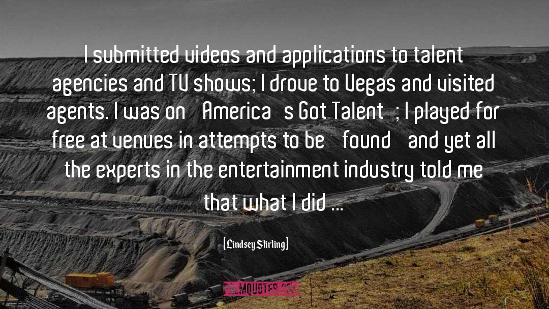 Staffing Agencies In Pakistan quotes by Lindsey Stirling