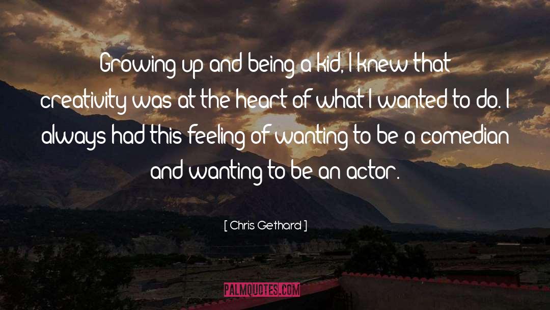 Stage Actors quotes by Chris Gethard