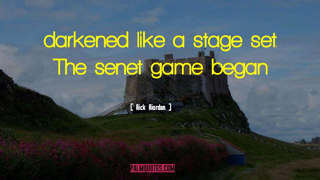 Stage Curtains quotes by Rick Riordan