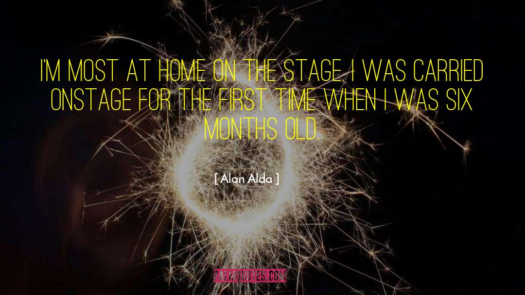 Stage Curtains quotes by Alan Alda