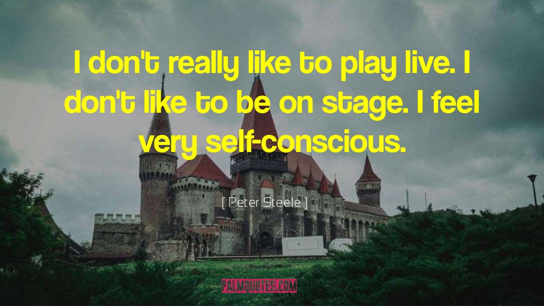 Stage Dancewear quotes by Peter Steele