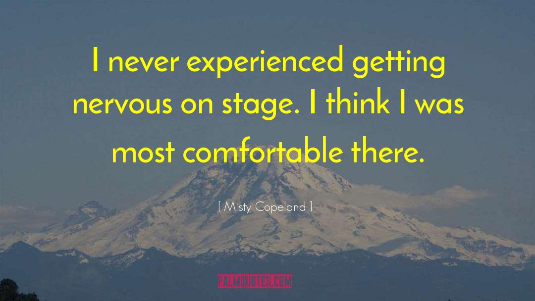 Stage Hogging quotes by Misty Copeland