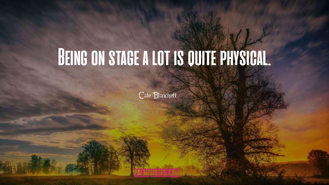 Stage quotes by Cate Blanchett