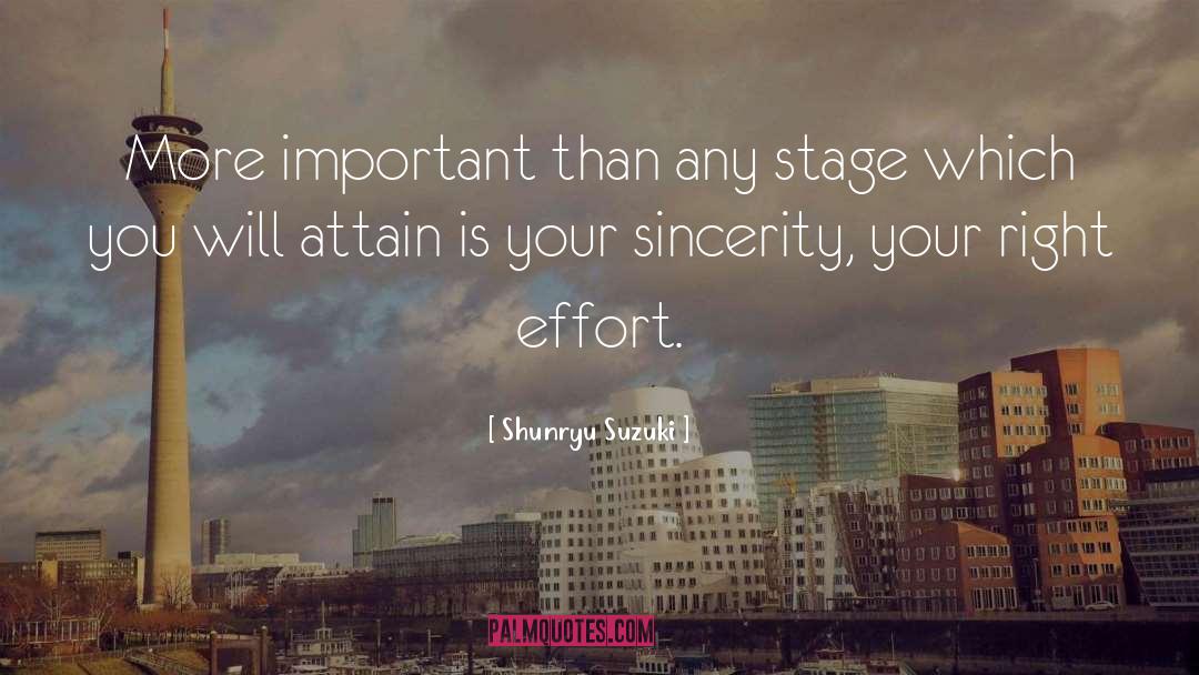 Stage quotes by Shunryu Suzuki
