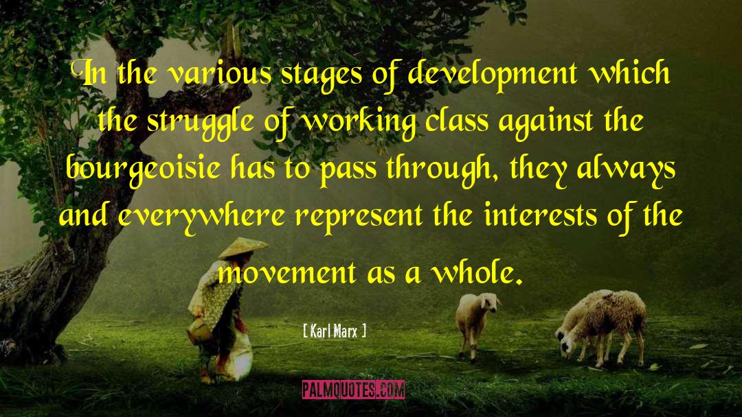 Stages Of Development quotes by Karl Marx