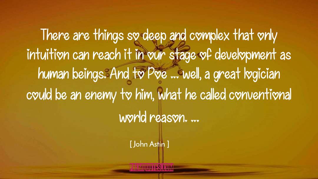 Stages Of Development quotes by John Astin