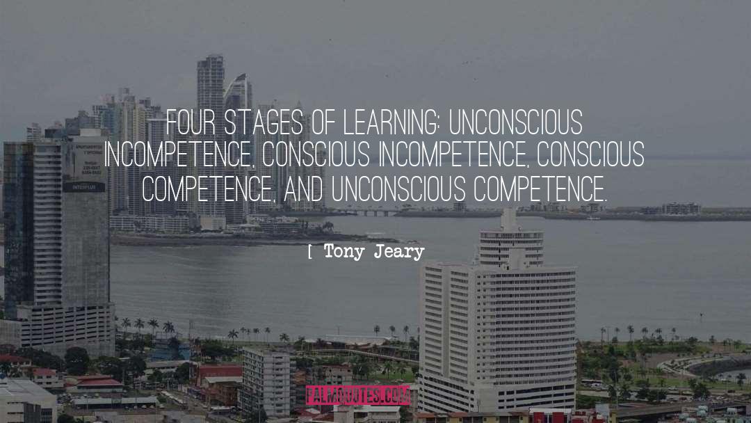 Stages quotes by Tony Jeary