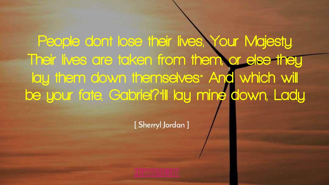 Stagnant Lives quotes by Sherryl Jordan