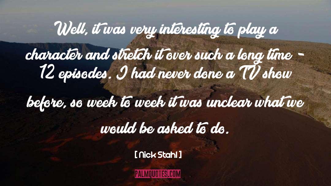 Stahl quotes by Nick Stahl