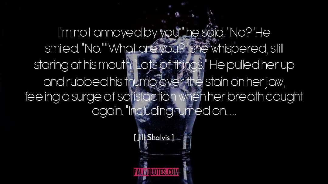 Stain quotes by Jill Shalvis