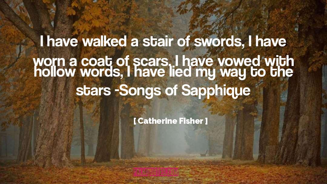 Stair quotes by Catherine Fisher