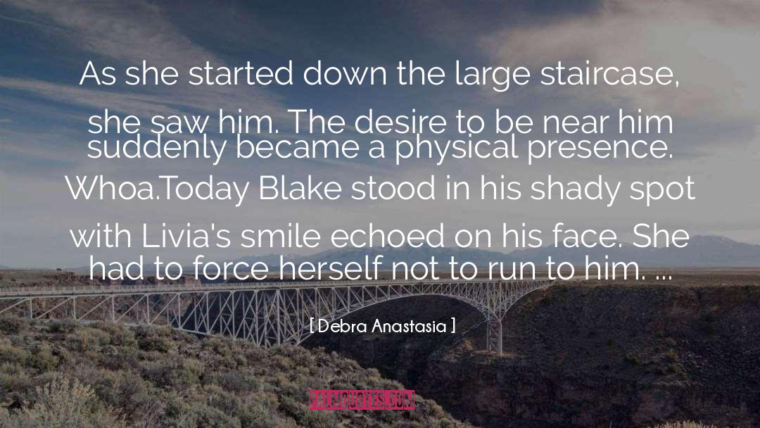 Staircase quotes by Debra Anastasia