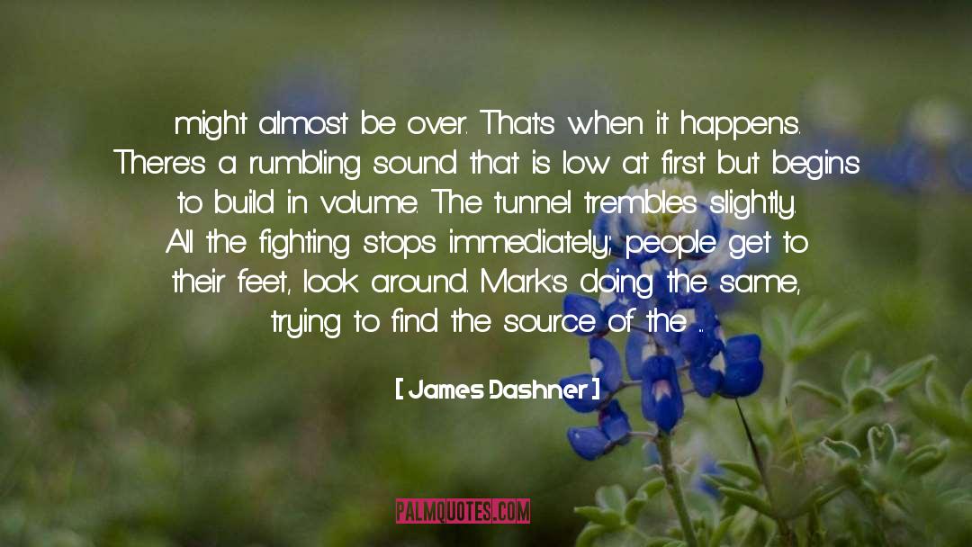 Stairs quotes by James Dashner