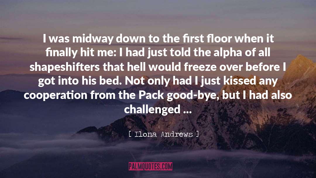 Stairway quotes by Ilona Andrews