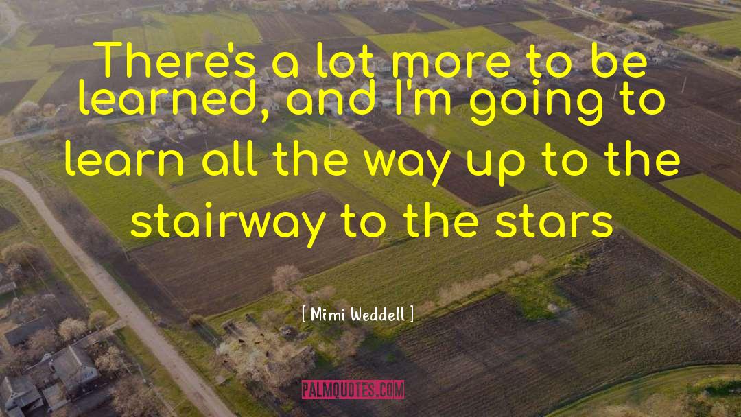 Stairway quotes by Mimi Weddell