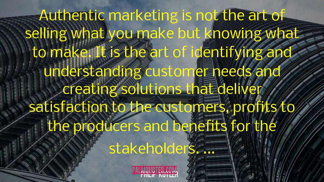 Stakeholder quotes by Philip Kotler
