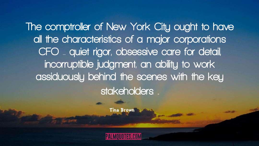Stakeholders quotes by Tina Brown