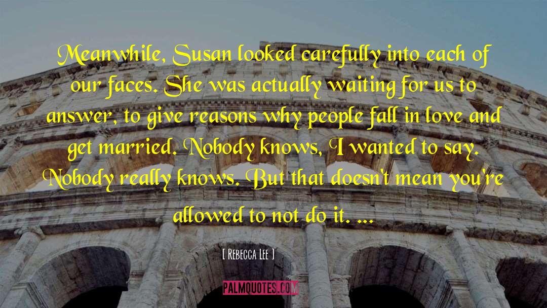 Stakeout For Love quotes by Rebecca Lee