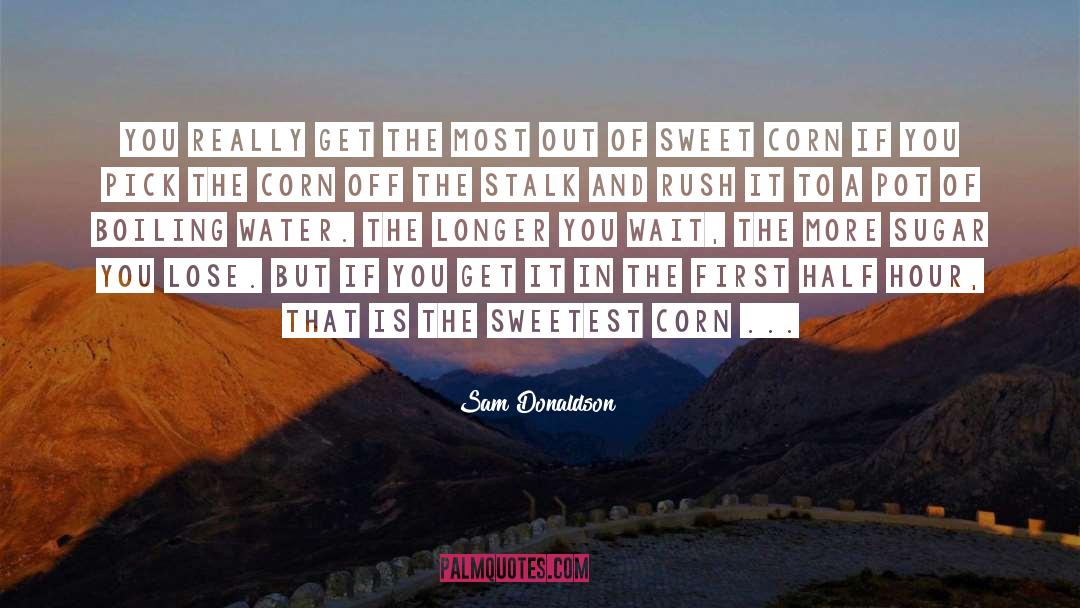 Stalk quotes by Sam Donaldson