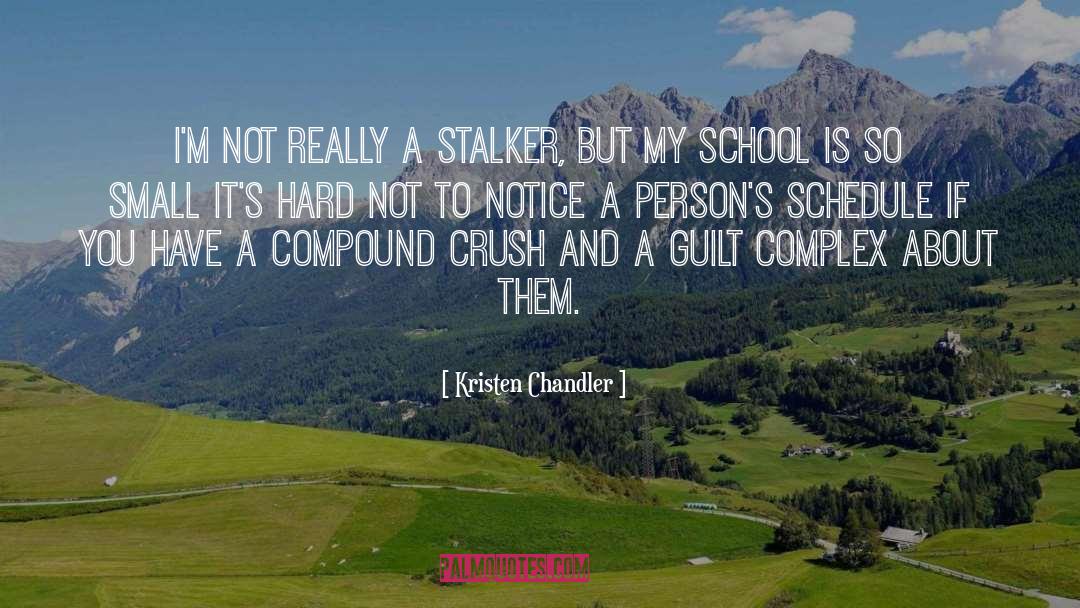 Stalker quotes by Kristen Chandler
