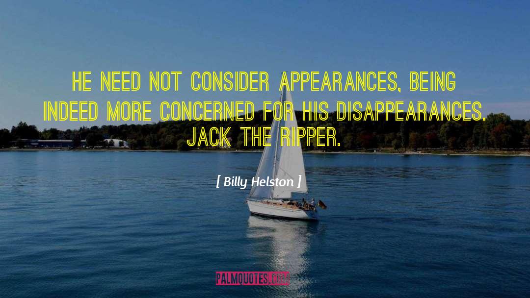 Stalking Jack The Ripper quotes by Billy Helston