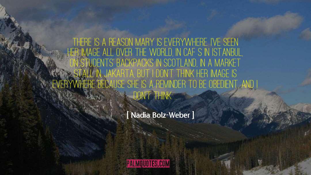 Stall quotes by Nadia Bolz-Weber