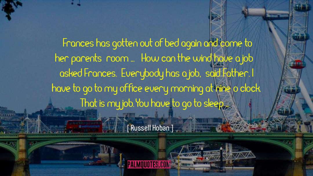 Stalling quotes by Russell Hoban