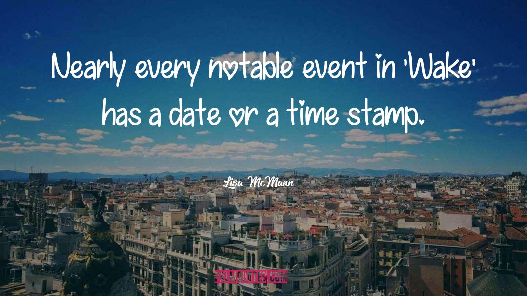 Stamp quotes by Lisa McMann