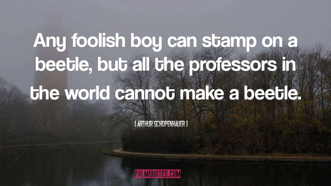 Stamp quotes by Arthur Schopenhauer