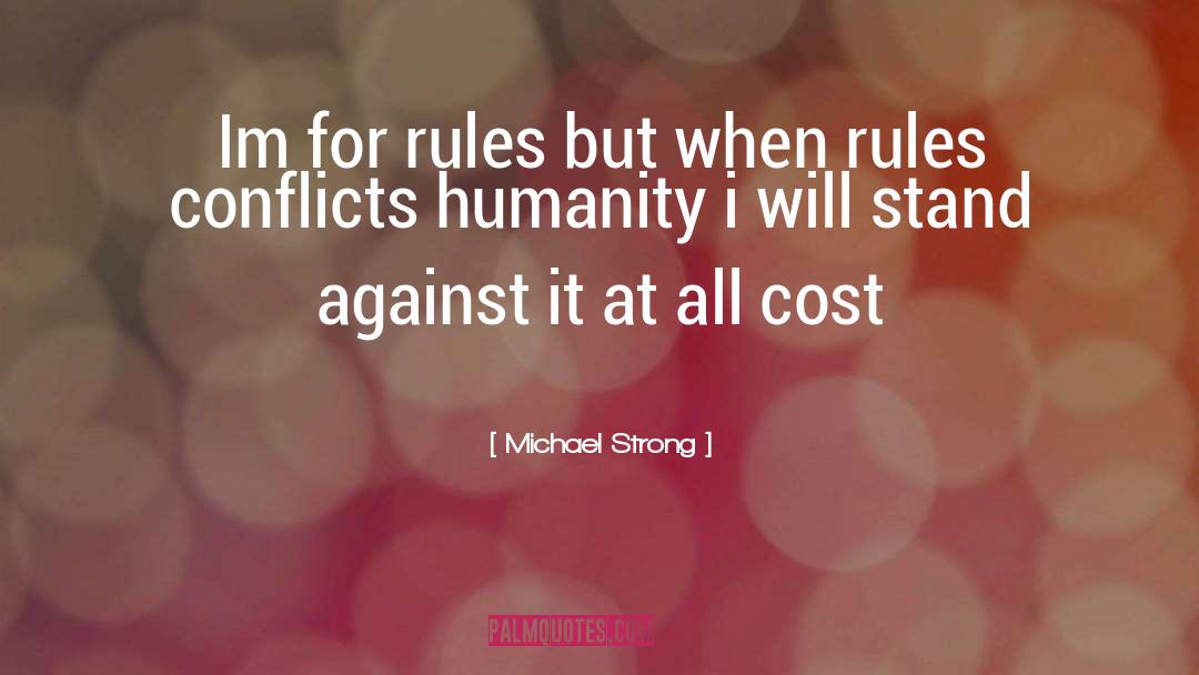 Stand Against quotes by Michael Strong