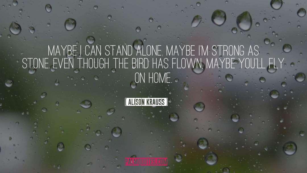 Stand Alone quotes by Alison Krauss