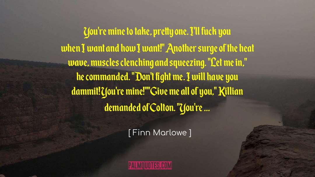 Stand And Fight quotes by Finn Marlowe