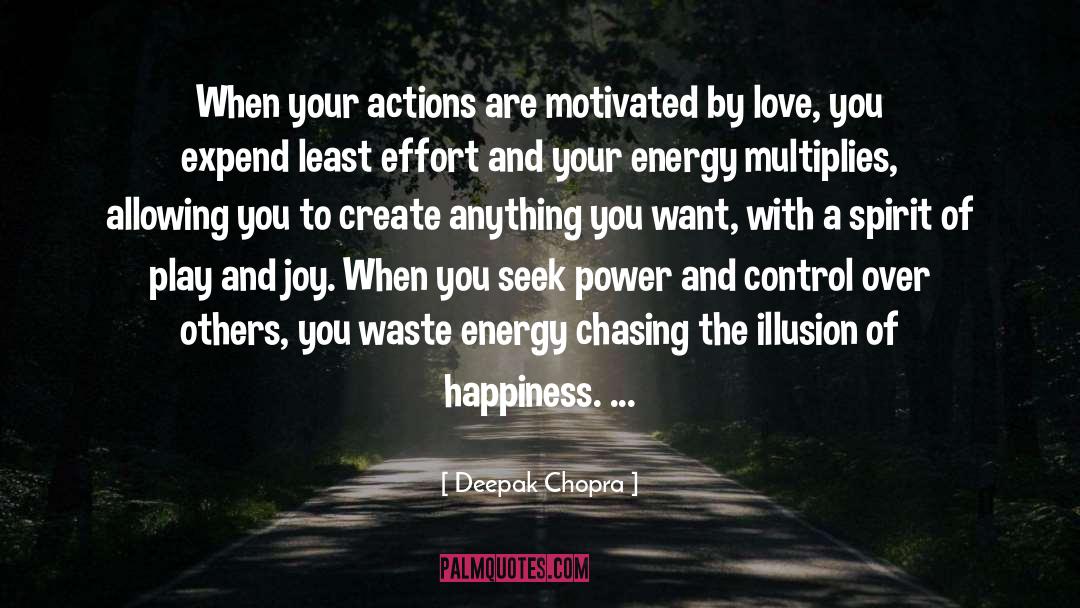 Stand By Your Actions quotes by Deepak Chopra