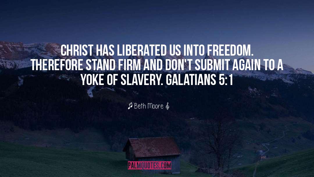 Stand Firm quotes by Beth Moore