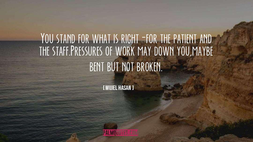 Stand For What Is Right quotes by Mujel Hasan