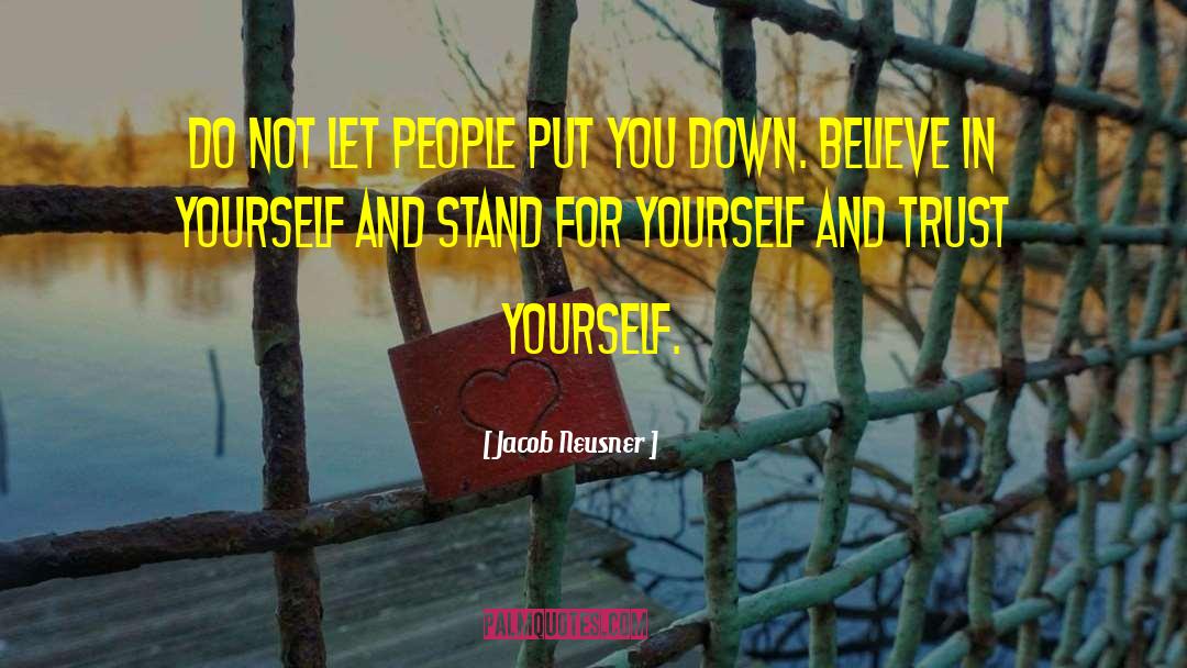 Stand For Yourself quotes by Jacob Neusner